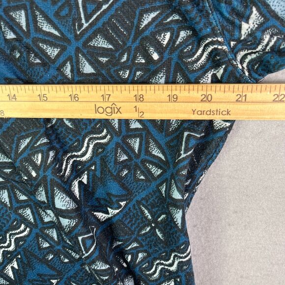 Marmot Jacket Mens Medium  Quarter Zip Blue Sweater Long Sleeve Stretch USA - Picture 9 of 12